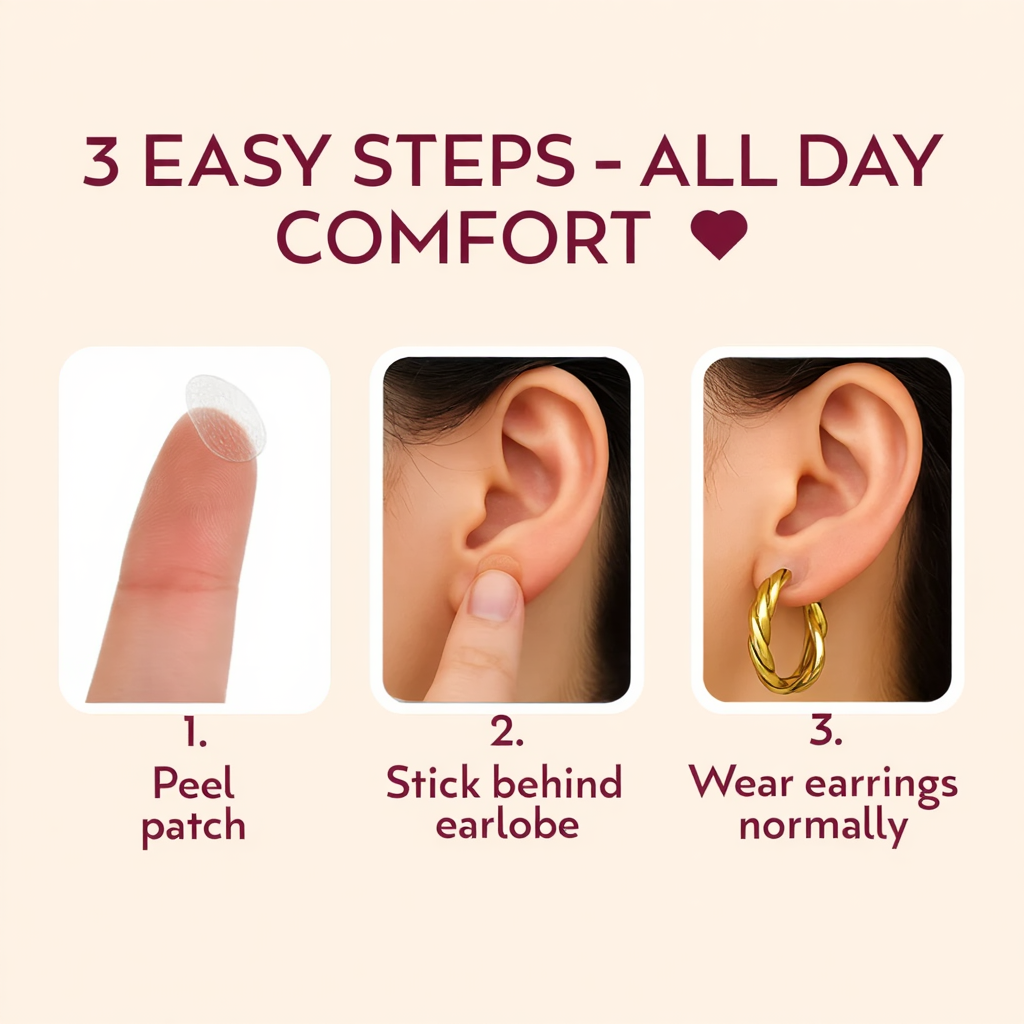 Earlobe Support Patches (100 PCS)