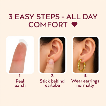 Earlobe Support Patches (100 PCS)
