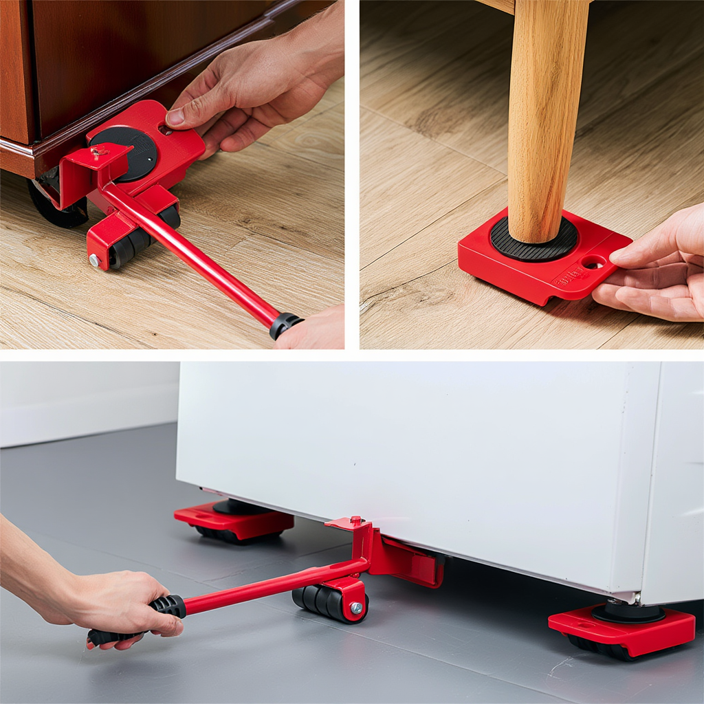 Heavy Furniture Shifter Tool | Lift-Move-Sift