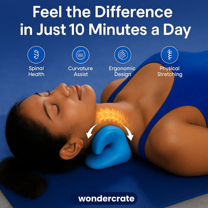 SpinePro™ Neck Traction Pillow | Posture Corrector