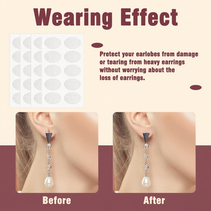 Earlobe Support Patches (100 PCS)