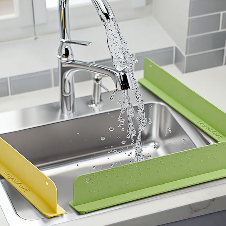 LoyalKart™ Silicone Splash Guard (Pack of 2)