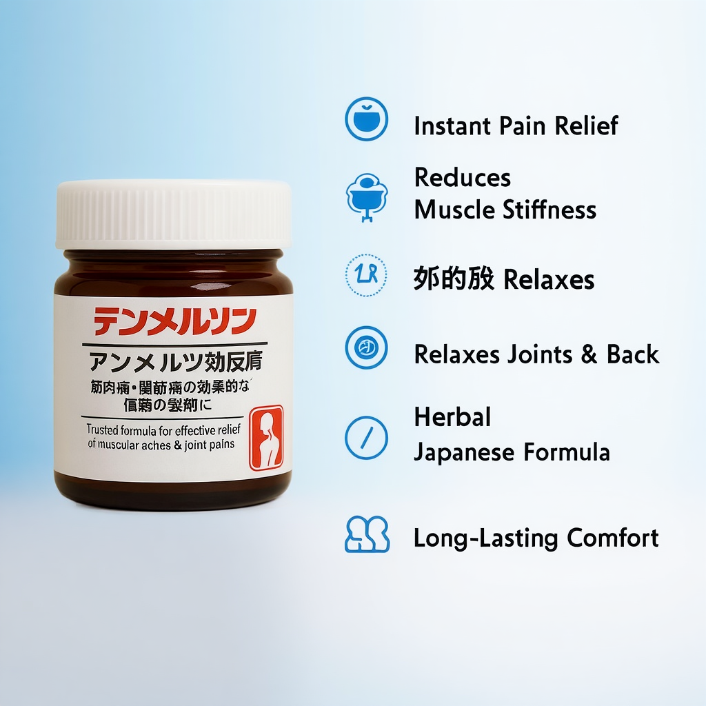 Japanese Pain Relief Gel (Pack of 2)