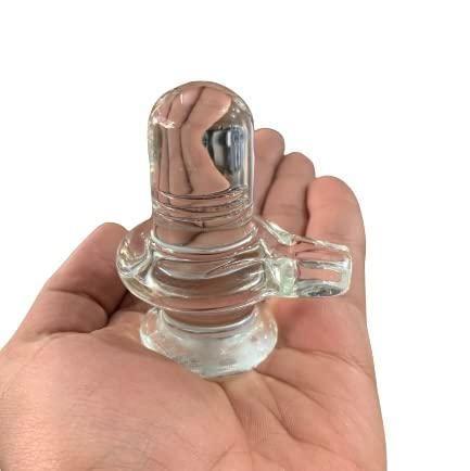 Sphatik Crystal Shivling
