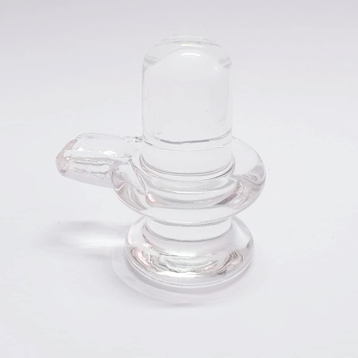 Sphatik Crystal Shivling