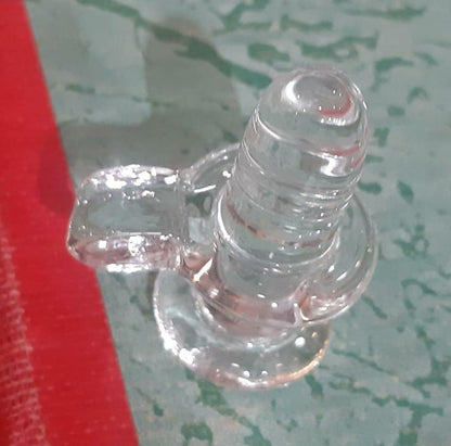 Sphatik Crystal Shivling