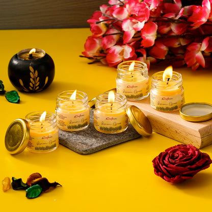 Lemon Jar Candle (Pack of 5)