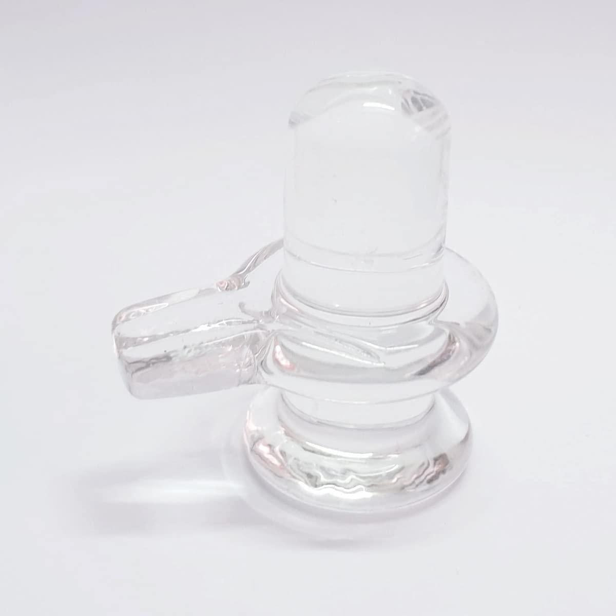 Sphatik Crystal Shivling