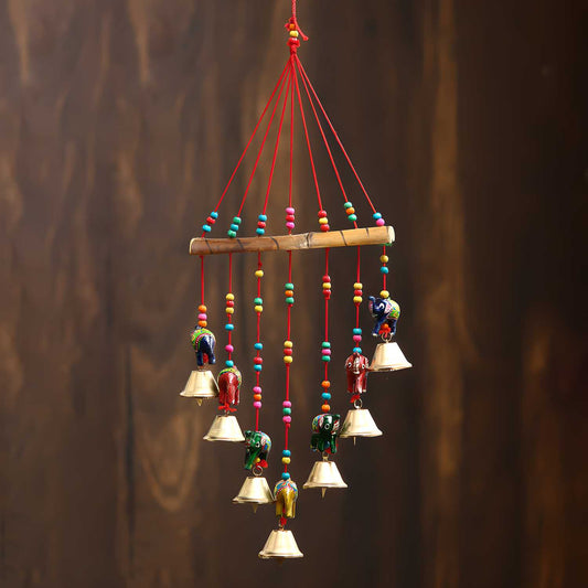 Handcrafted Decorative Elephant Hanging Bells