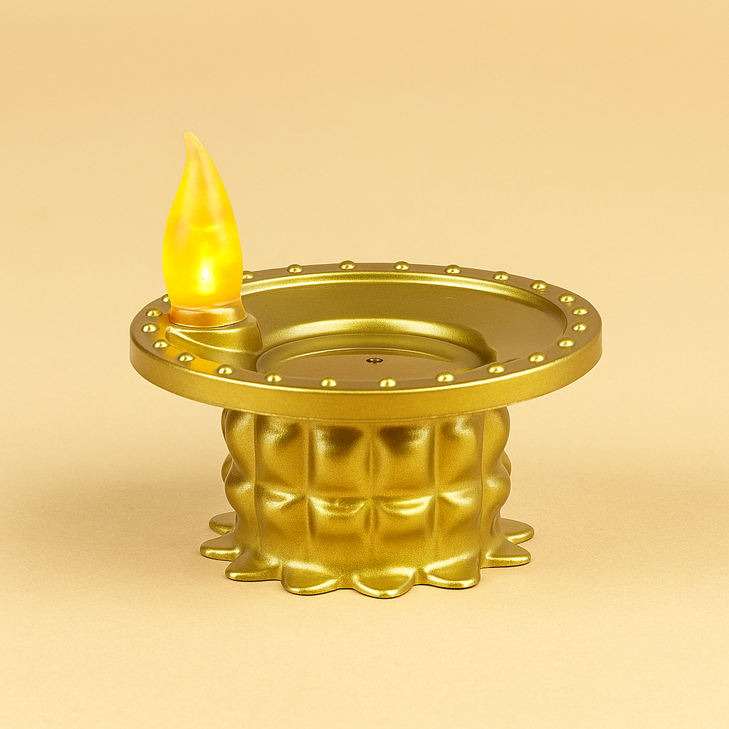 Water Pouring  Diya Led Light