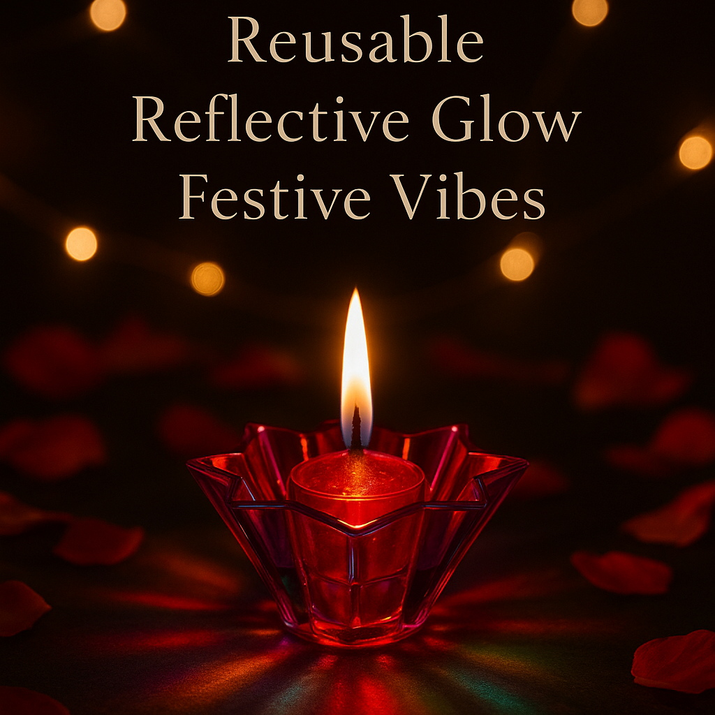 3D Reflective Water  Diya