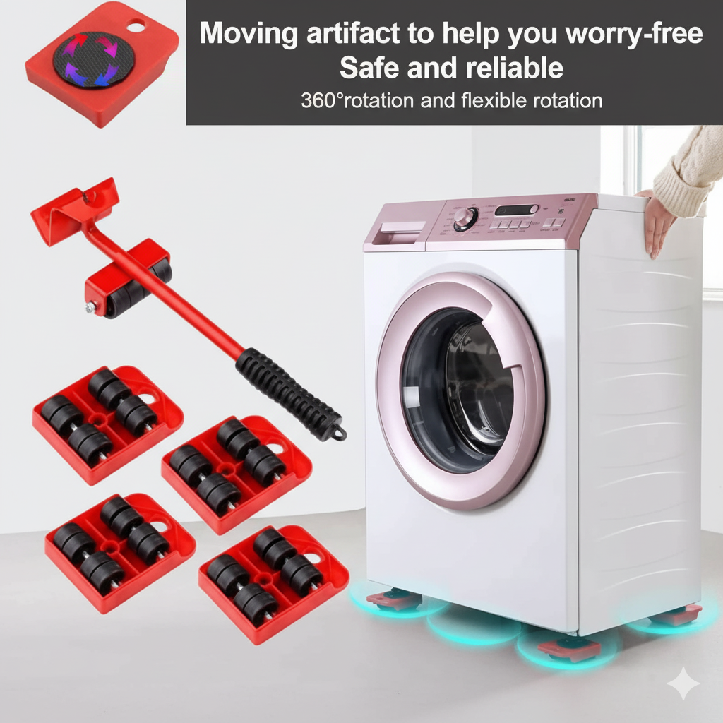 Heavy Furniture Shifter Tool | Lift-Move-Sift