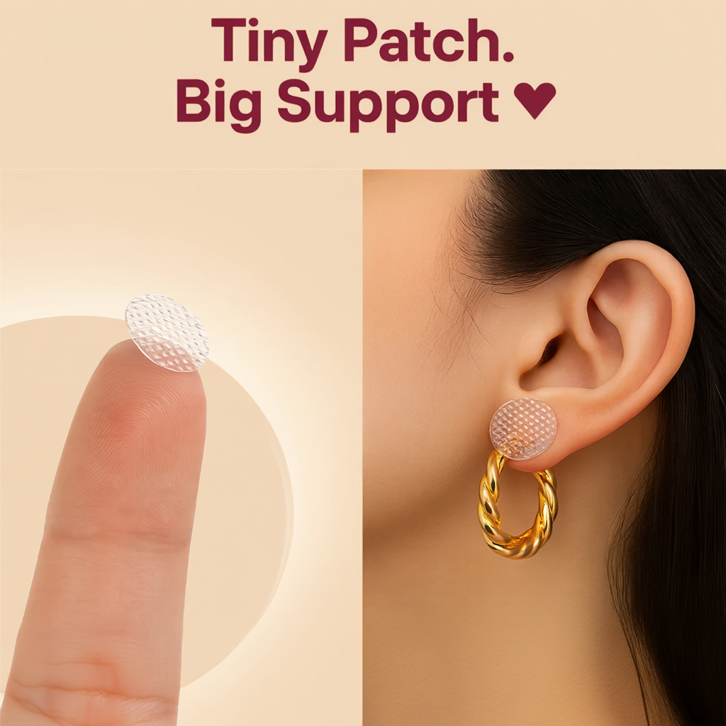 Earlobe Support Patches (100 PCS)