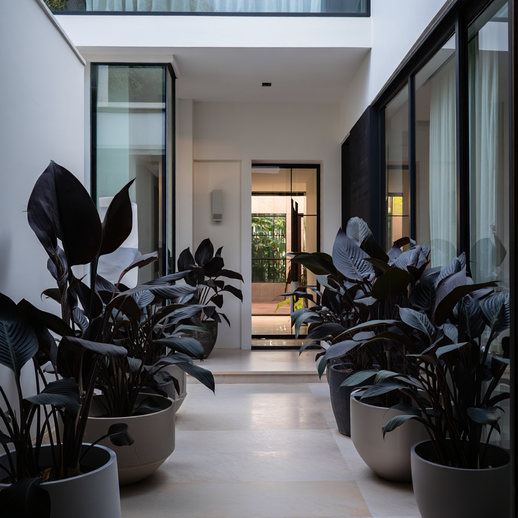 Imported Multicolor Hosta Flowers