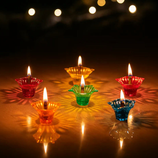 3D Reflective Water  Diya