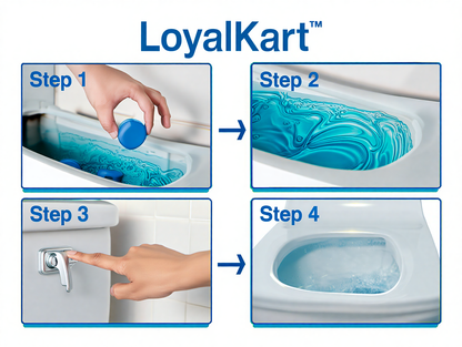 LoyalKart™ Toilet Cleaning Tablets