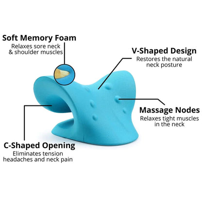 SpinePro™ Neck Traction Pillow | Posture Corrector