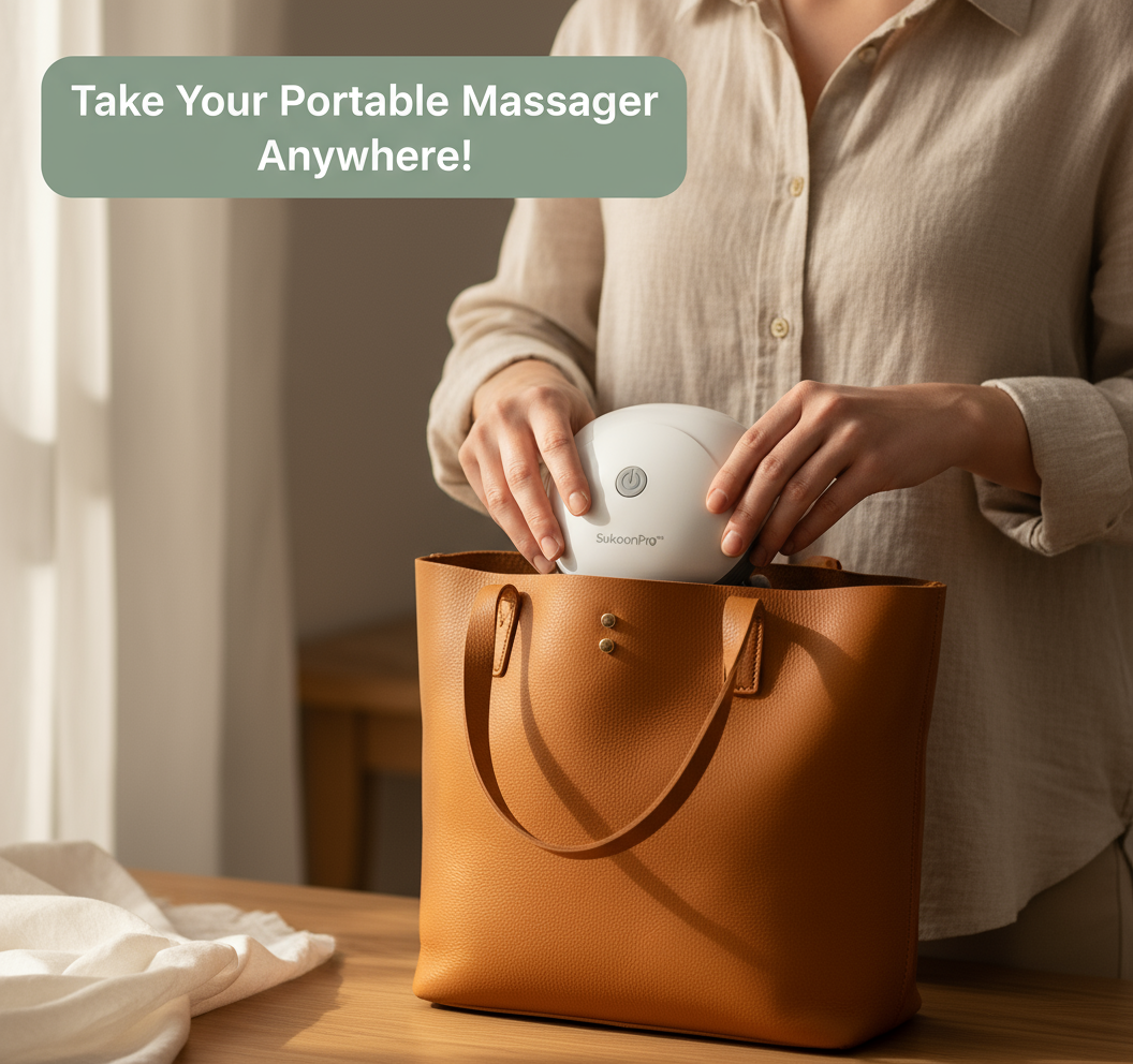 SukoonPro™ Smart Massager | Stress Relief & Relaxation