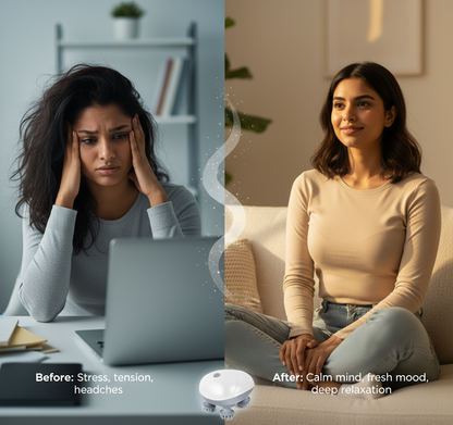 SukoonPro™ Smart Massager | Stress Relief & Relaxation