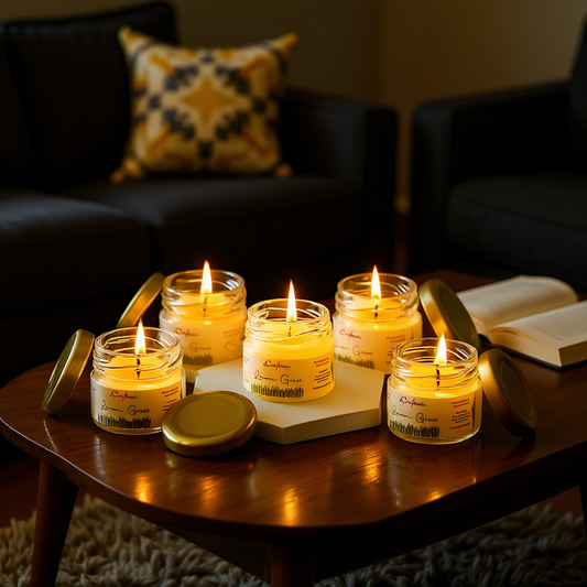 Lemon Jar Candle (Pack of 5)