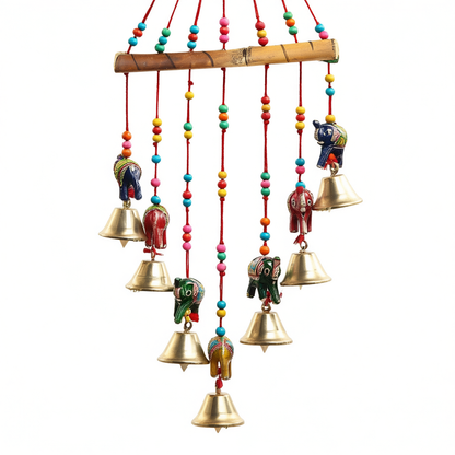 Handcrafted Decorative Elephant Hanging Bells