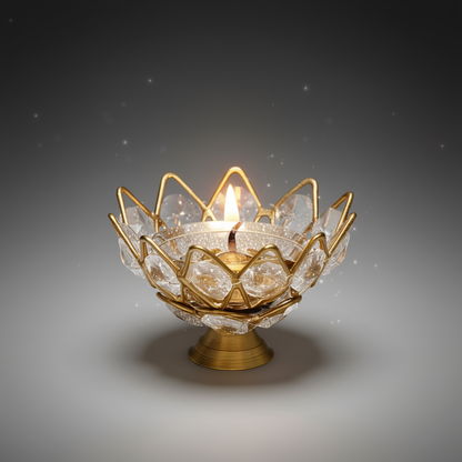 Crystal Tea Light Holder (Set of 4)