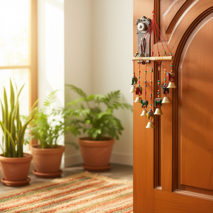 Handcrafted Decorative Elephant Hanging Bells