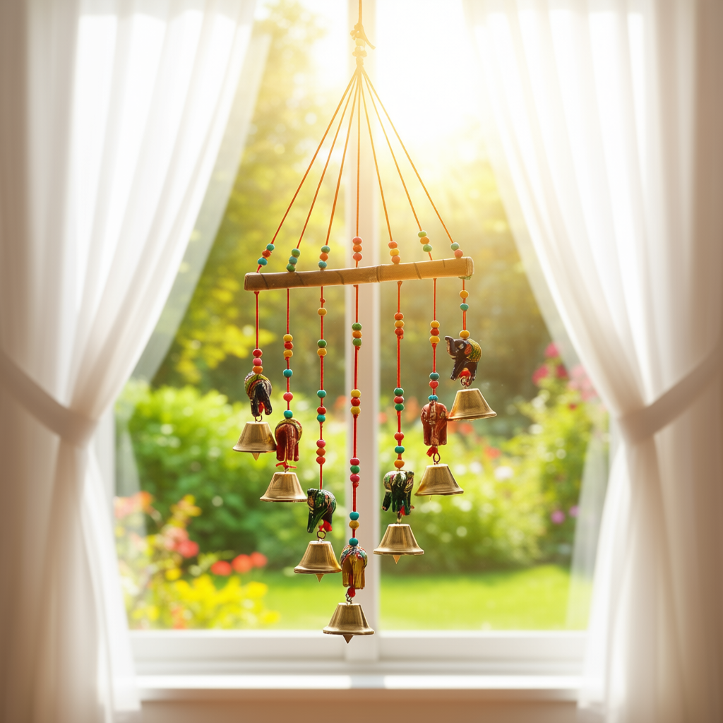 Handcrafted Decorative Elephant Hanging Bells