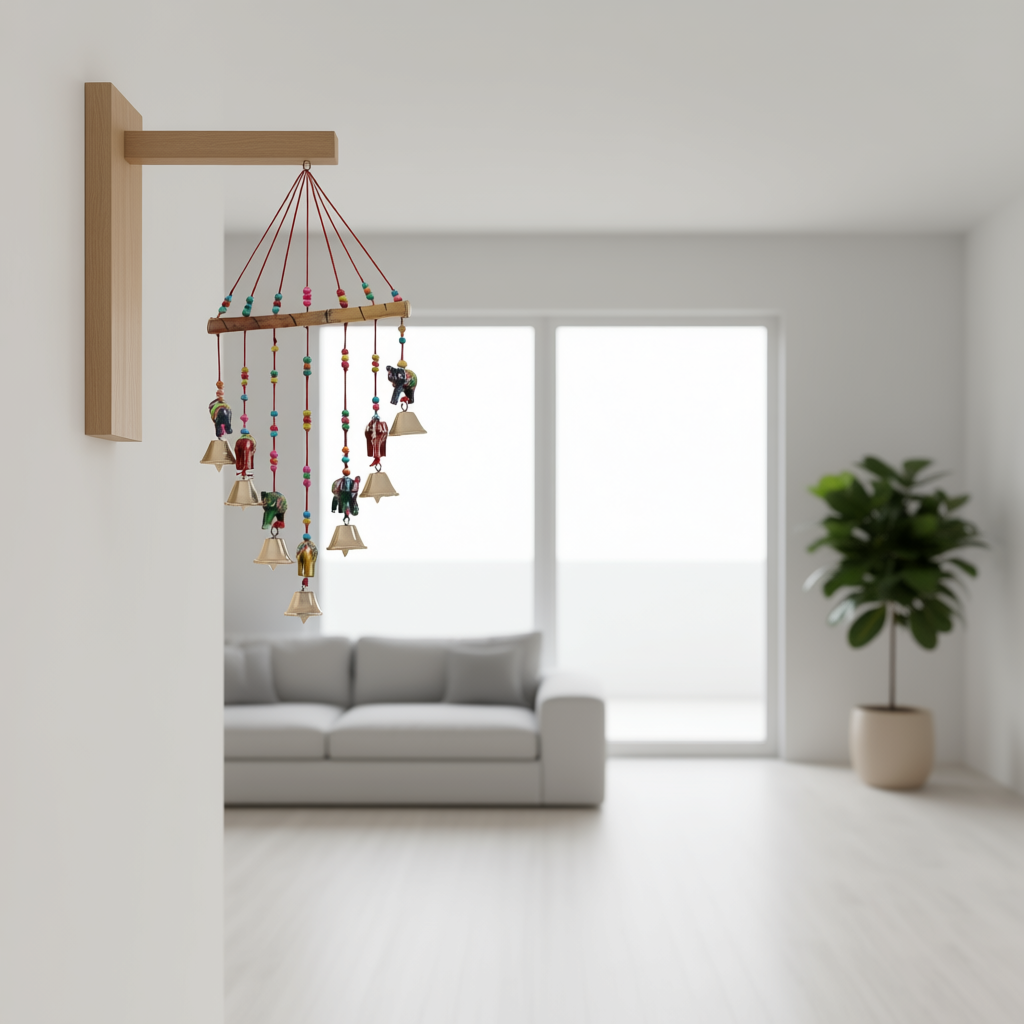 Handcrafted Decorative Elephant Hanging Bells