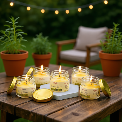 Lemon Jar Candle (Pack of 5)