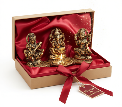 Gold-Plated Pooja Idol