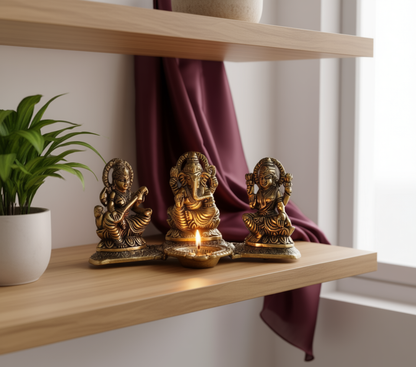 Gold-Plated Pooja Idol