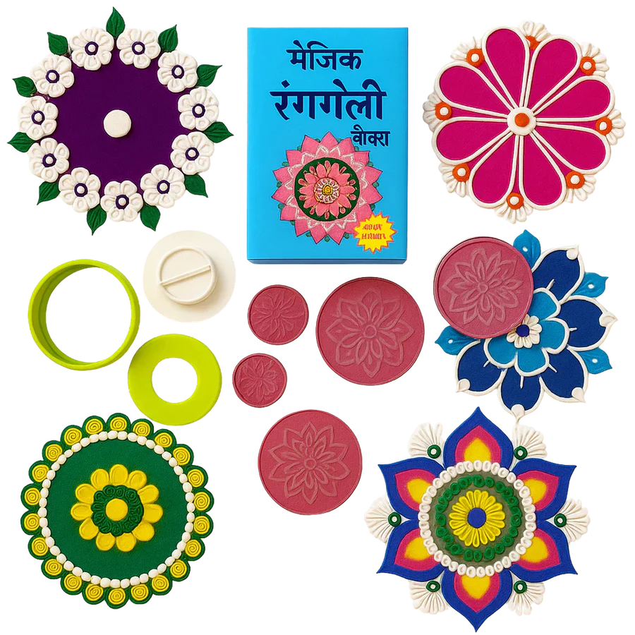 Rangoli Making Kit