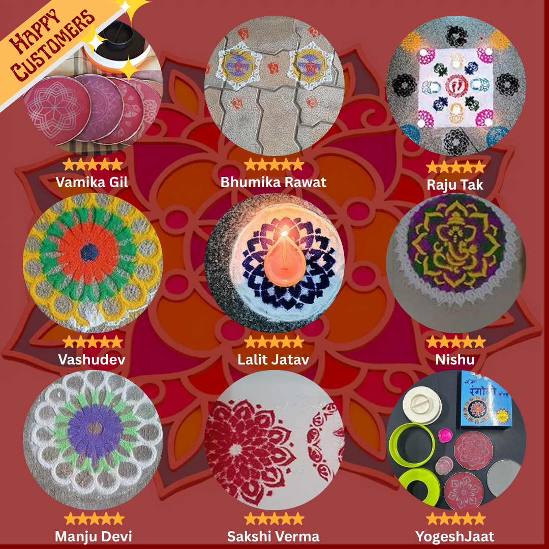 Rangoli Making Kit