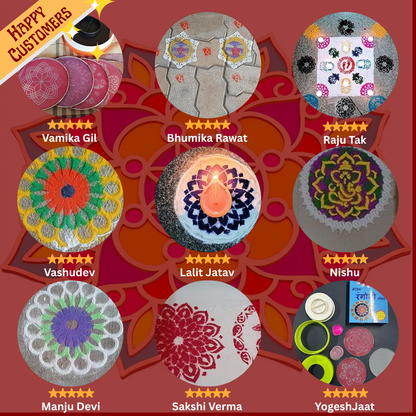 Rangoli Making Kit