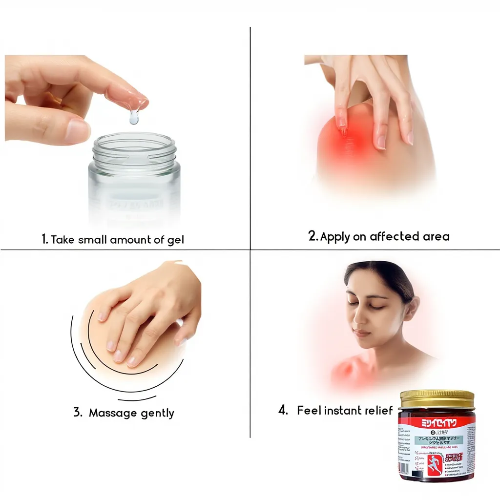 Japanese Pain Relief Gel (Pack of 2)