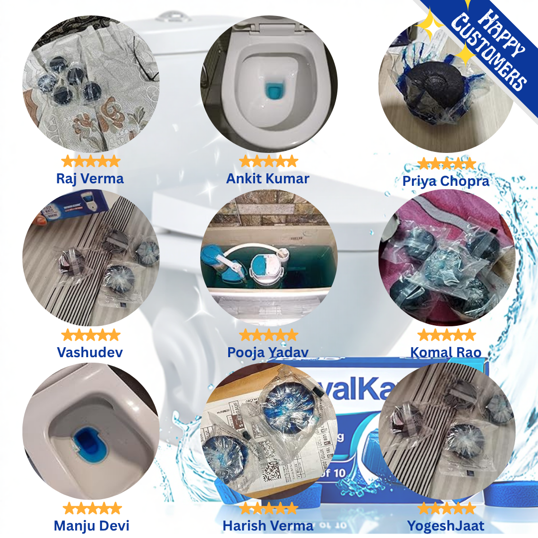 LoyalKart™ Toilet Cleaning Tablets
